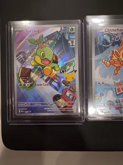 Chimchar, Piplup, Turtwig Pokemon 30th Anniversary First Partner Set of 3 Promo - Image 2