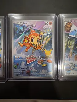 Chimchar, Piplup, Turtwig Pokemon 30th Anniversary First Partner Set of 3 Promo - Image 3