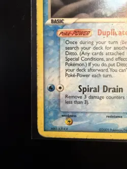 Pokemon TCG Squirtle Ditto Delta Species Card 64/113 Common 2005. - Image 4