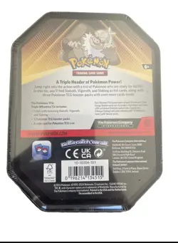 Pokemon TCG - Slaking - Triple Whammy - Collectors Tin - Factory Sealed - New - Image 3