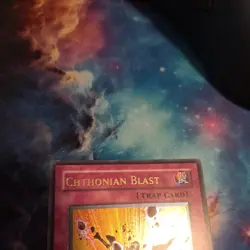 Chthonian Blast VLP 1st Ed Ultimate Rare EEN-EN050 Yu-Gi-Oh! TCG See Photos - Image 3