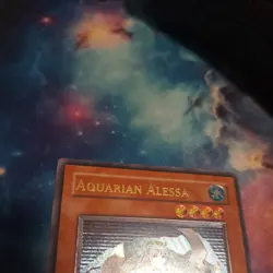yugioh AQUARIAN ALESSA TAEV-EN020 1st Ed Ultimate Rare near mint - Image 3