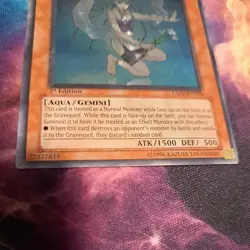 yugioh AQUARIAN ALESSA TAEV-EN020 1st Ed Ultimate Rare near mint - Image 4