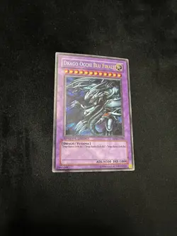 Blue Eyes Ultimate Dragon - RP01-EN000 Secret Rare Italian LP/MP Yugioh - Image 1