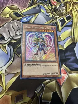 1x Yugioh Dark Magician Girl MVP1 1st Edition Secret Rare Card NM - Image 1