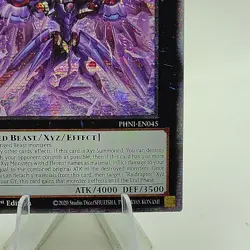 Yugioh! Raidraptor - Rising Rebellion Falcon - PHNI-EN045 - Quarter Century NM - Image 3