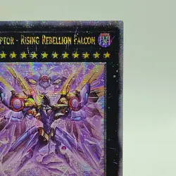 Yugioh! Raidraptor - Rising Rebellion Falcon - PHNI-EN045 - Quarter Century NM - Image 4