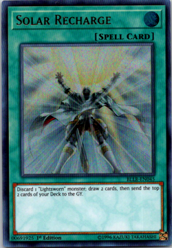 Solar Recharge - BLLR-EN045 - NM/VLP - Ultra Rare - 1st Ed - Yugioh - Image 1