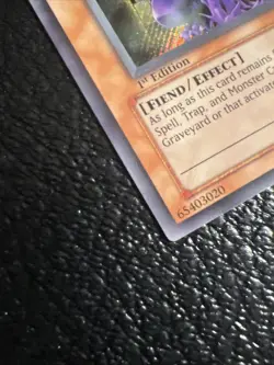 Yugioh The End of Anubis 1st Edition Secret Rare AST-000 MP Moderately Played - Image 5