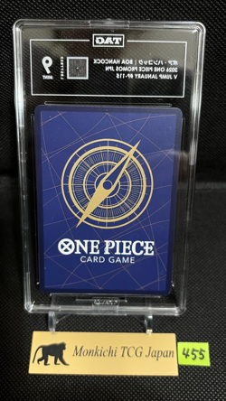 TAG MINT 9 Boa Hancock P-115 V Jump Promo Limited 2025 ONE PIECE Card Game JP - Image 2