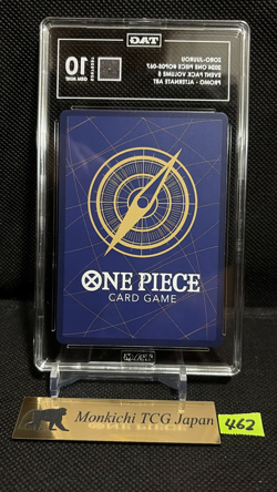 TAG GEM MINT 10 Zoro-Juurou OP05-067 R 2nd ANNIVERSARY COMPLETE GUIDE Promo '24 - Image 2