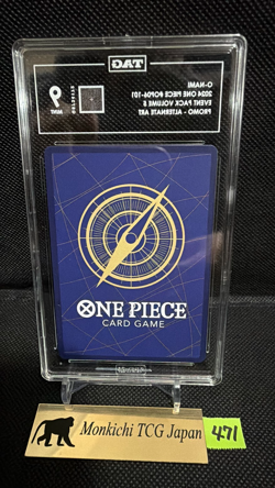 TAG MINT 9 O-Nami OP06-101 R 2nd ANNIVERSARY COMPLETE GUIDE Promo ONE PIECE jp② - Image 2