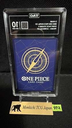 TAG GEM MINT 10 O-Nami OP06-101 R 2nd COMPLETE GUIDE Promo ONE PIECE jp② - Image 2