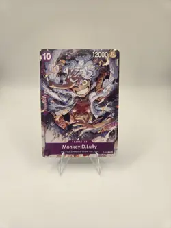 One Piece Monkey D Luffy P-041 English Promo Card - Image 1