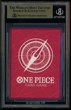 2025 ONE PIECE PROMOS BVB X ONE PIECE MATCH DAY 2025 #003 MONKEY D. LUFFY BGS 10 - Image 3