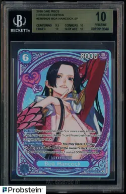 2026 One Piece Heroines Edition #EB03-026 Boa Hancock SP BGS 10 PRISTINE - Image 1