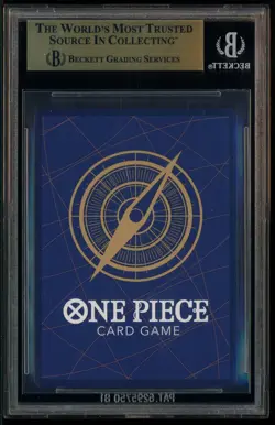 2026 One Piece OP09-052 3rd Anniversary Special Card Buggy Gold SP BGS 9.5 - Image 3