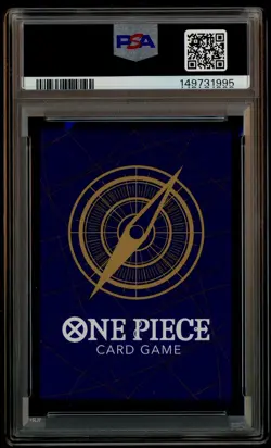 2025 One Piece OP13 EN Manga Alternate Art #118 Monkey D. Luffy PSA 10 GEM MINT - Image 3