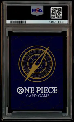 2024 One Piece OP09 En Manga Alternate Art #119 Monkey D. Luffy PSA 10 GEM MINT - Image 3