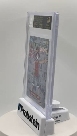 Monkey D Luffy One Piece Promo College Basketball US Voyage BGS 10 BLACK LABEL - Image 2