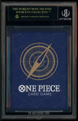 Monkey D Luffy One Piece Promo College Basketball US Voyage BGS 10 BLACK LABEL - Image 3