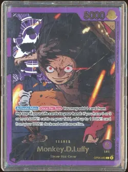 One Piece TCG Extra EB02 Monkey D. Luffy Alternate Art SPR Leader OP05-060 - Image 1