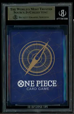 2022-24 One Piece Promos P033 Monkey D. Luffy Silver Foil Championship BGS 10 - Image 3