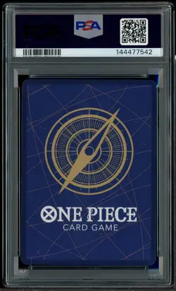 2024 One Piece EN Convention Exclusive Foil #043 Monkey D. Luffy PSA 10 GEM MINT - Image 3
