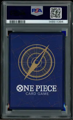 2025 One Piece OP13 EN Manga Alternate Art #118 Monkey D. Luffy PSA 10 GEM MINT - Image 3