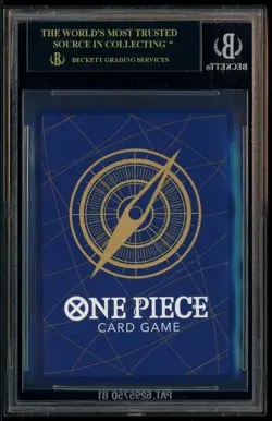 2024 One Piece Emprs/Wrld OP09118 Gol D. Roger Manga Gold JPN BGS 10 BLACK LABEL - Image 3