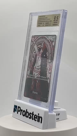 2025 One Piece OP-13 EN 3rd Anniversary Silver #004 Shanks BGS 9.5 GEM MINT - Image 2