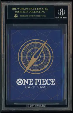 2022 One Piece OP01-016 Nami Alt Art Pre-Errata Beta Wave 2 BGS 10 BLACK LABEL - Image 3