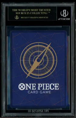 2025 One Piece OP13 EN Wanted Alternate Art Monkey D Luffy BGS 10 BLACK LABEL - Image 3