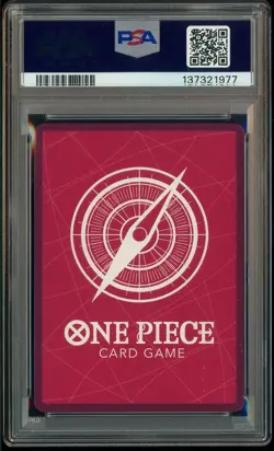 2025 ONE PIECE PROMOS BVB X ONE PIECE MATCH DAY 2025 #003 MONKEY D. LUFFY PSA 10 - Image 3
