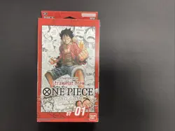 One Piece TCG ST01 Starter Deck English Sealed Brand New 811039038366 - Image 1