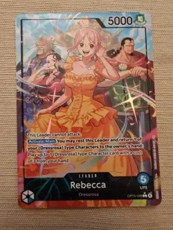 One Piece Rebecca Leader Alt Art OP15-039 English - Image 1