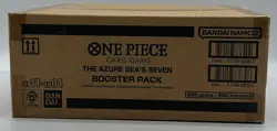 Auction #2 One Piece TCG OP-14 The Azure Sea's Seven Enlgish Booster Box Case - Image 1