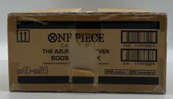 Auction #1 One Piece TCG OP-14 The Azure Sea's Seven Enlgish Booster Box Case - Image 5