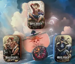 2026 ONE PIECE TIN PACK SET VOL. 2 - ALL 3 TINS - OPENED - NO PROMOS - NO PACKS - Image 2