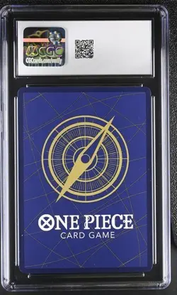 CGC 9 One Piece Koby SEC OP11-119 Alt Art SEC A Fist of Divine Speed Jpn - Image 2