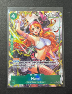 One Piece Nami (Alt Art) OP14-031 SR The Azure Sea's Seven - Image 2