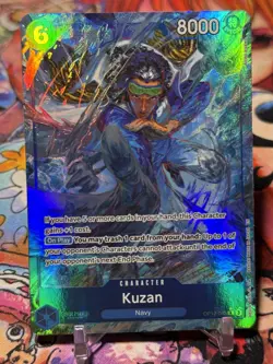 KUZAN - One Piece TCG OP12-043 - AA Alt Art R Rare - Legacy of the Master - Image 1