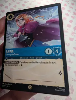 Anna Braving the Storm Disney Lorcana Promo Card 17/P2 English - Image 2