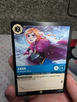 Anna Braving the Storm Disney Lorcana Promo Card 17/P2 English - Image 4