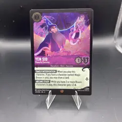 Yen Sid-Powerful Sorcerer 223/204 Lorcana Ursula's Return Legendary Foil - Image 1