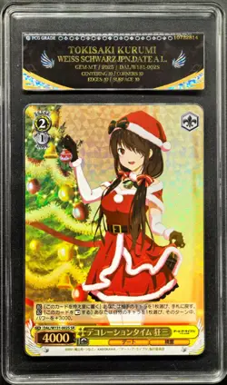 Weiss Schwarz.JPN Kurumi Tokisaki SR Date A Live DAL/W131-002S PCG 10 PRISTINE - Image 1