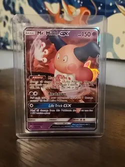 Mr. Mime GX 56/168 Celestial Storm NM Ultra Rare Pokemon Card Original - Image 1