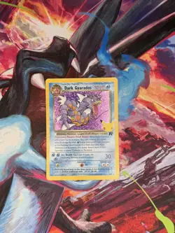 Dark Gyarados 8/82 Celebrations 25th Anniversary NM Holo Foil Rare Pokemon Card - Image 1