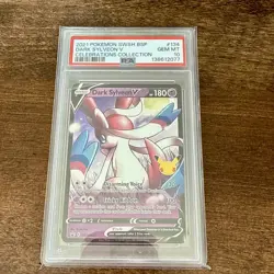 Dark Sylveon V SWSH134 SWSH: Sword & Shield Promo Cards Holo - Image 1