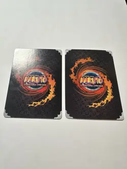 1st Edition Naruto CCG Chidori #US065 & 171 2 Card Set Wavy & Diamond Holo NM - Image 4